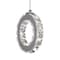 Cwi Lighting Ring LED Multi Light Pendant With Chrome Finish 5417P20ST-R - alternate 2